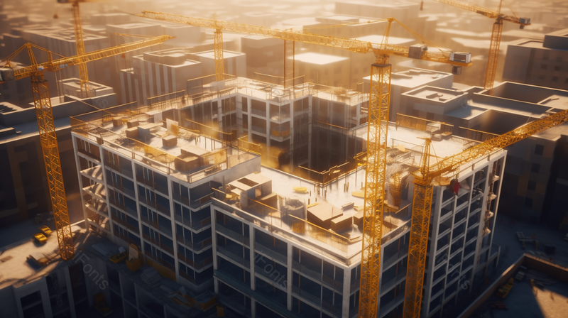 航拍施工工地场景图,高清,摄影图,摄影图片,图片大全,摄影图免费下载